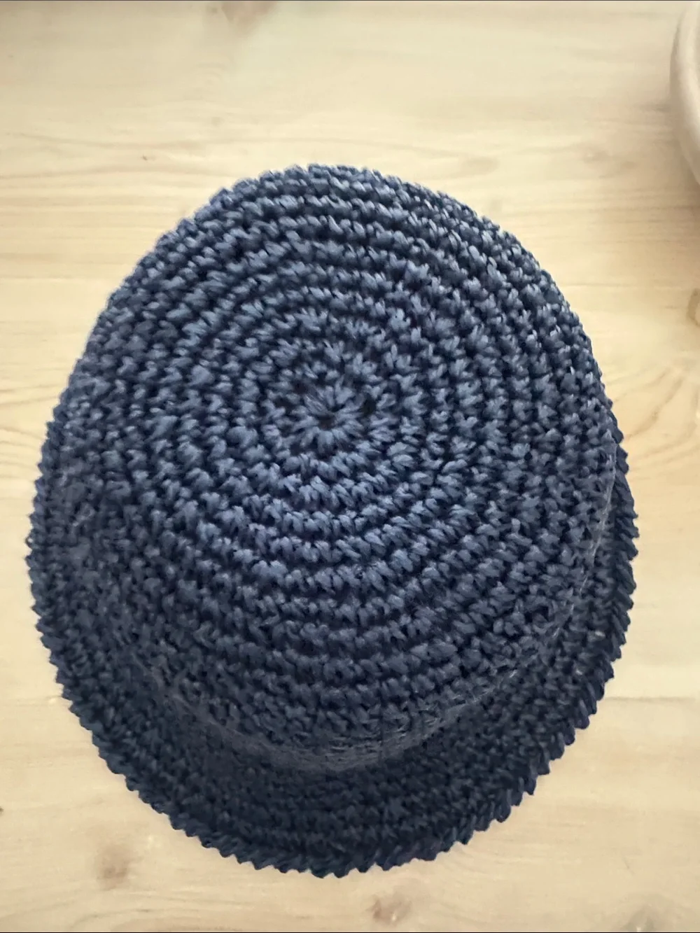 kate spade navy woven bucket hat